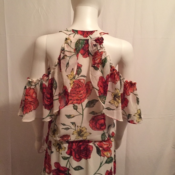 I•N•C International Concepts Cold Shoulder Dress. - Picture 4 of 7